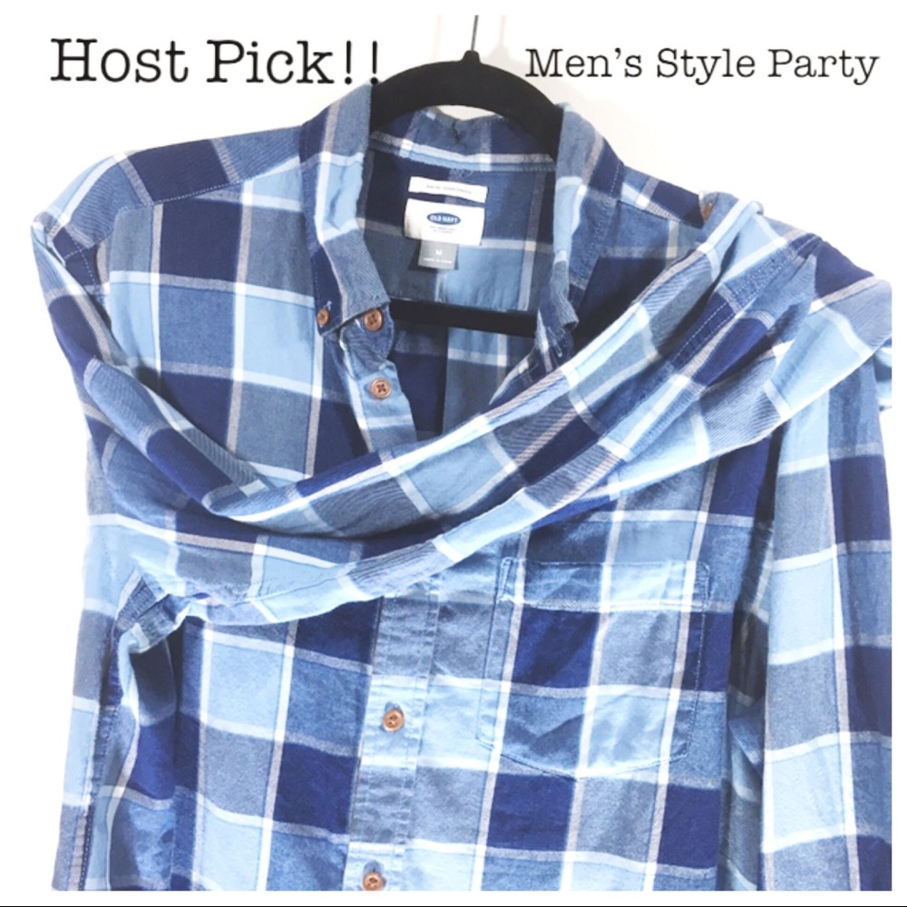 Old Navy Men’s Slim-Fit Long-Sleeve Button-Down